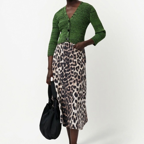 Ganni Knit cardigan NWT - Picture 2 of 6